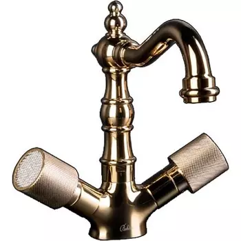 Смеситель Boheme Royal Cristal 292-Royal/CRST для раковины, золото