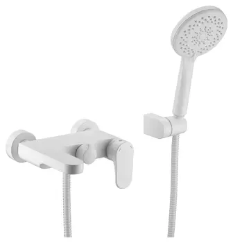 Смеситель Boheme Spectre 453-MW для ванны с душем, матовый белый