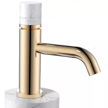 Смеситель Boheme Stick 121-G-MR для раковины, gold