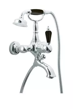 Смеситель Boheme Tradizionale Nero 243 для ванны, душевой комплект