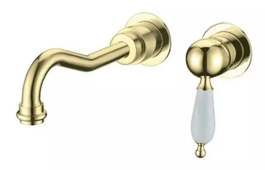 Смеситель Boheme Tradizionale Oro 287 для раковины, встроенный