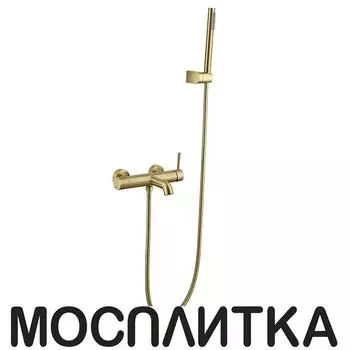 Смеситель Boheme Uno 463-MG для ванны с душем, matt gold