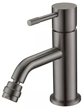 Смеситель Boheme Uno 466-GM для биде, gunmetal