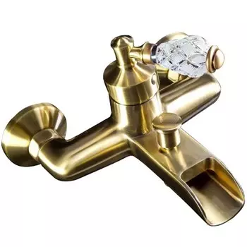 Смеситель Boheme Vogue Cristal 203-CRSTдля ванны, бронза