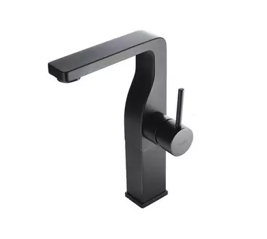 Смеситель Bravat Arc для раковины F16061K-A2-ENG черный