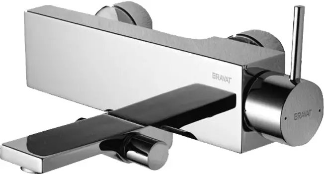Смеситель Bravat Arc для ванны с душем F66061C-01A-ENG хром