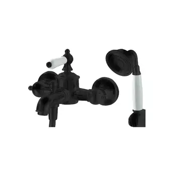 Смеситель Bravat Art для ванны с душем F675109BM-B черный