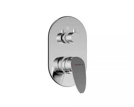 Смеситель Bravat Drop P69190C-2-RUS для ванны с душем