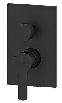 Смеситель Cezares Ovest для душа OVEST-DEV3-NOP черный