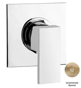 Смеситель Cezares Unika для душа UNIKA-DIM-02 бронза