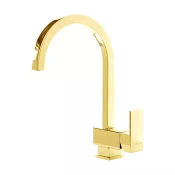 Смеситель Cezares Unika для раковины золото UNIKA-LSM1-A-03/24-W0