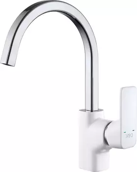 Смеситель D&amp;K Berlin DA143241 для кухни, белый