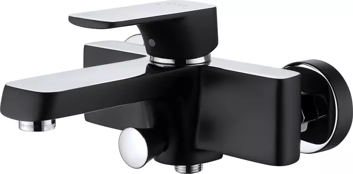 Смеситель D&amp;K Berlin DA1433215 для ванны и душа, черный