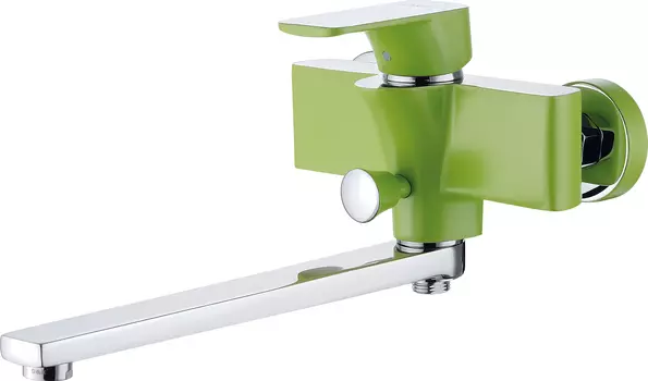 Смеситель D&amp;K Berlin DA1433312 для ванны и душа, зеленый