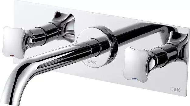 Смеситель D&amp;K Hessen Grimm DA1384401 для раковины