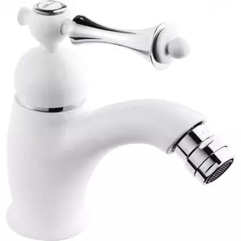 Смеситель для биде Cezares Margot MARGOT-BSM1-BLC белый,хром