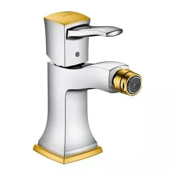 Смеситель для биде Hansgrohe Metropol Classic 31320090, хром/золото