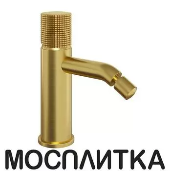 Смеситель для биде Paini Cox Grip 7GPJ304 матовое золото