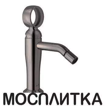 Смеситель для биде Webert OperaOA840102988 с донным клапаном, графит