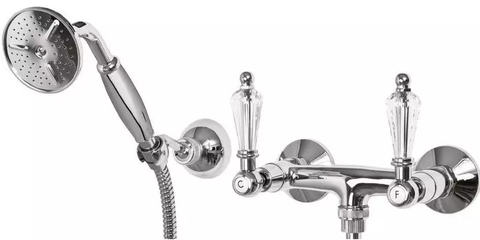 Смеситель для душа Cezares Diamond DIAMOND-D-01-Sw хром