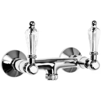 Смеситель для душа Cezares DIAMOND-DS-01-Sw хром, ручки Swarovski