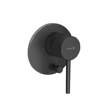 Смеситель для душа Kludi Bozz 387163976 чёрный