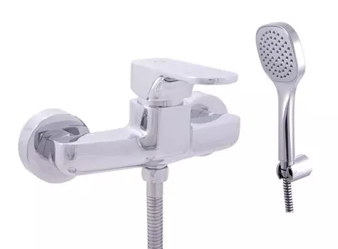 Смеситель для душа Rav-Slezak Yukon YU180.5/1, с душевым гарнитуром, хром