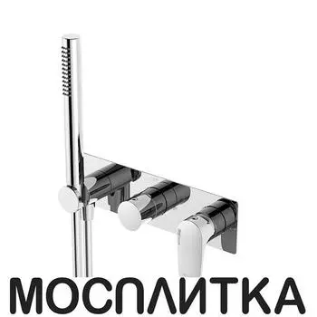 Смеситель для душа Wasserkraft Dinkel 5877 хром глянец , на 2 потребителя