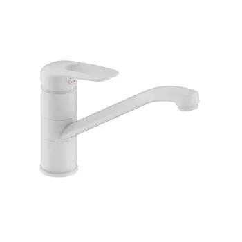 Смеситель для кухни IDDIS Male белый, матовый MALWT00i05