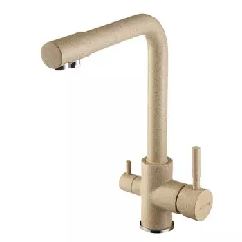 Смеситель для кухни под фильтр Aquaton Руан 1AX004FCXX220 песочный