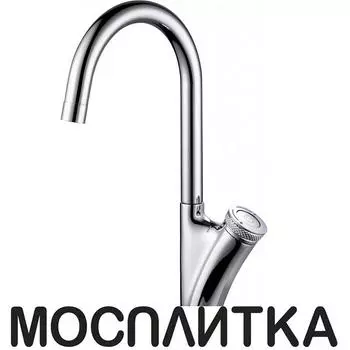 Смеситель для кухонной мойки D&amp;K Bayern.Alfeld DA1482401 хром глянец