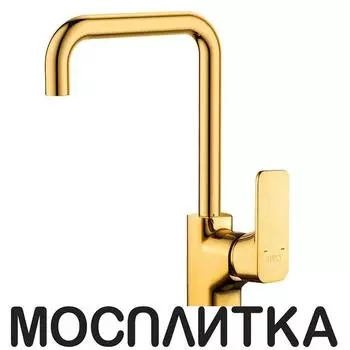 Смеситель для кухонной мойки D&amp;K Berlin.Tourto DA1432483 глянцевое золото