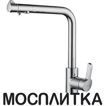 Смеситель для кухонной мойки D&amp;K Rhein.Schiller DA1461601 хром глянец