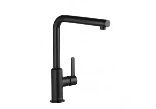 Смеситель для кухонной мойки Kludi L-Ine S 408513975 матовый черный