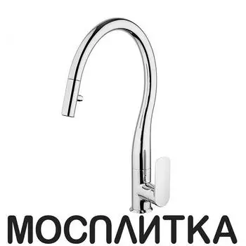 Смеситель для кухонной мойки Paini Nove 09CR591D хром глянец