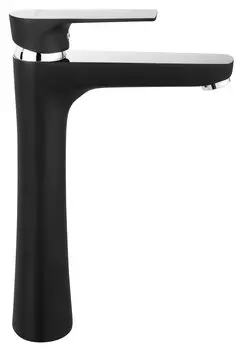 Смеситель для раковины Ferro Algeo Square BAQ2LBLC, черный