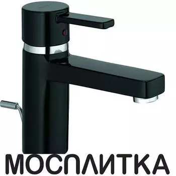 Смеситель для раковины Kludi Zenta 382608675 черный/хром