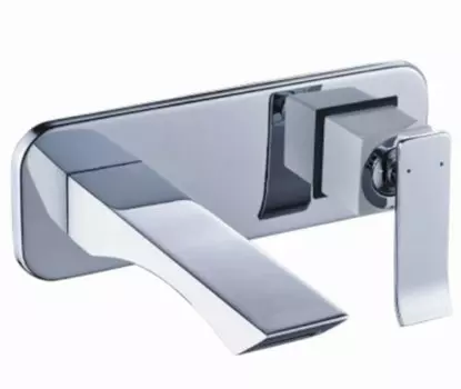 Смеситель для раковины Lemark Contest LM5826CW, хром/белый