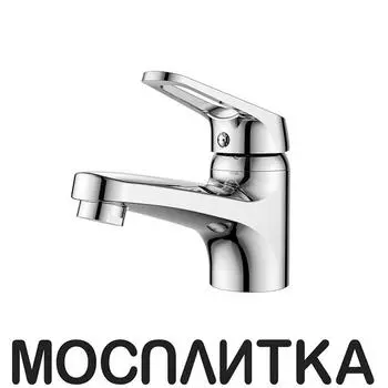 Смеситель для раковины OneLife P11-021cr, полимерный, хром