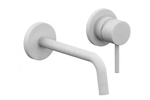 Смеситель для раковины Paffoni LIGHT LIG006BO70 белый матовый