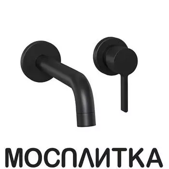 Смеситель для раковины Paini Brera 74PZ208 черный матовый