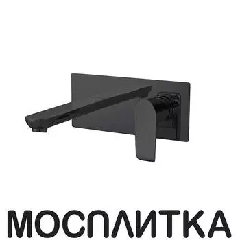 Смеситель для раковины Vincea Esse VBFW-1E1MB встраиваемый однорычажный, черный