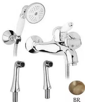 Смеситель для ванны Cezares Elite PBVM-02-Bi бронза