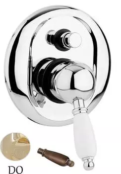 Смеситель для ванны Cezares Elite VDIM-03/24-Nc