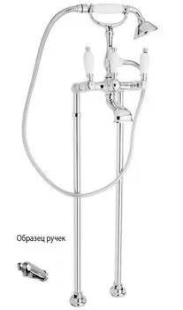 Смеситель для ванны Cezares First FIRST-VDP-01-M хром