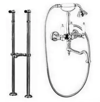 Смеситель для ванны Cezares First FIRST-VDPS2-01-Bi хром