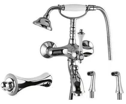 Смеситель для ванны Cezares Margot PBV-01-M хром