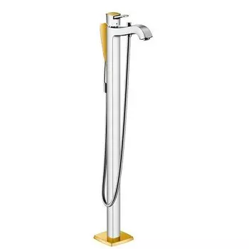 Смеситель для ванны Hansgrohe Metropol Classic 31445090, хром/золото