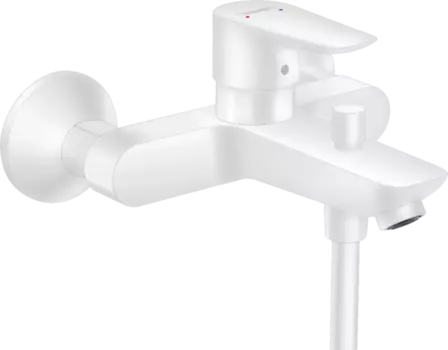 Смеситель для ванны Hansgrohe Talis E 71740700, белый матовый