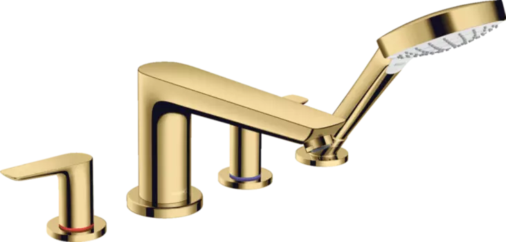 Смеситель для ванны Hansgrohe Talis E 71748990, золото